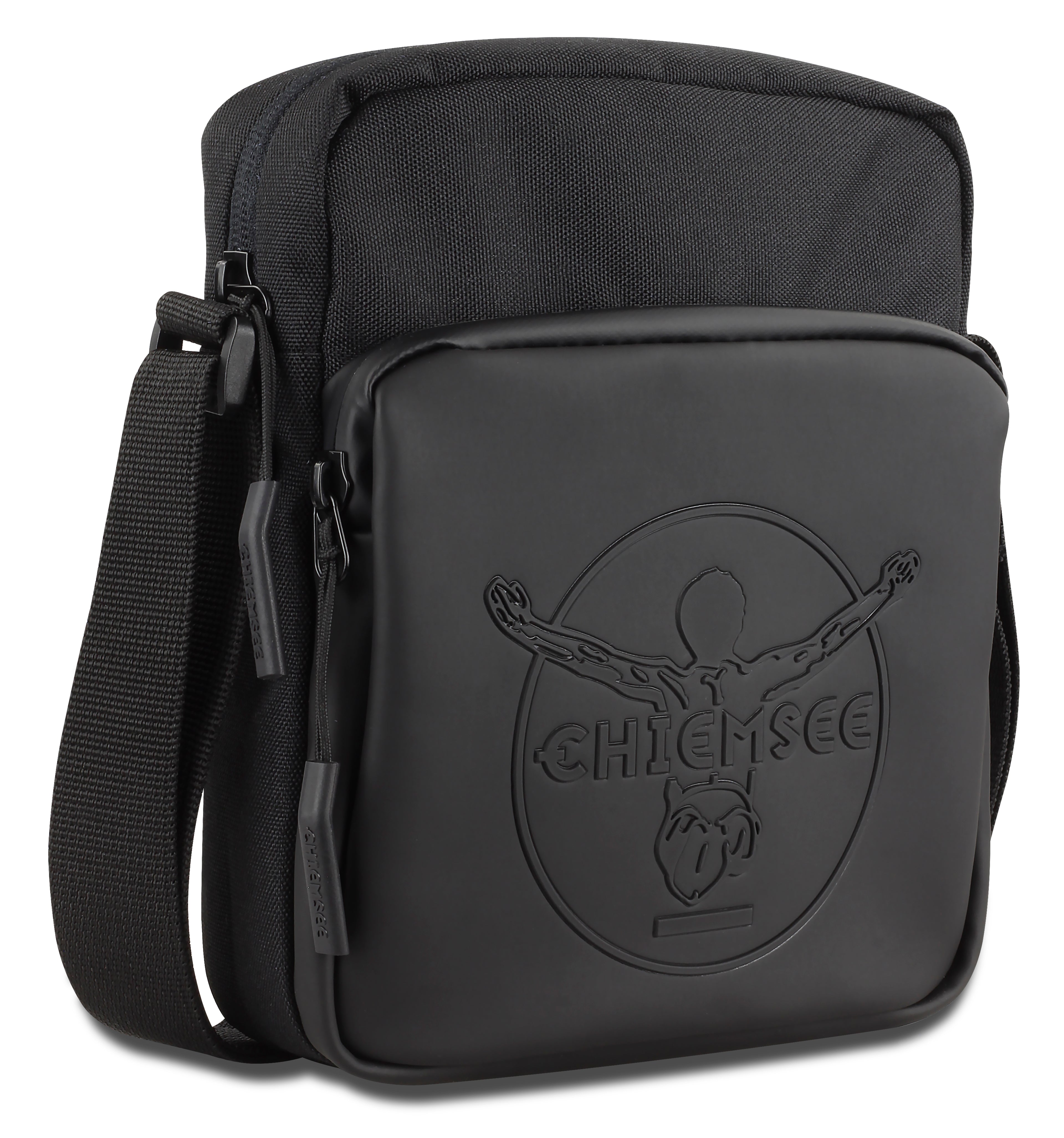 Chiemsee TRACK "N" DAY Schultertasche klein, schwarz – Ansicht 2