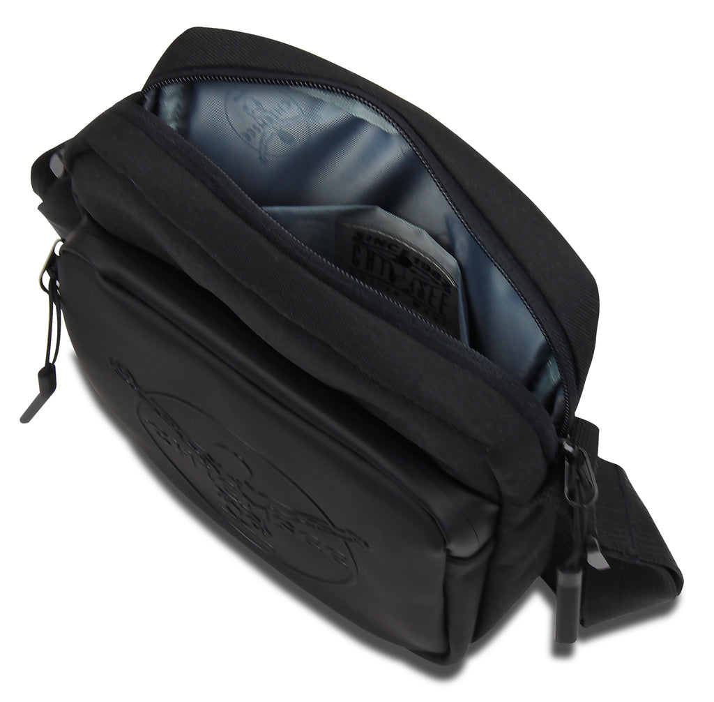 Chiemsee TRACK "N" DAY Schultertasche klein, schwarz – Ansicht 5