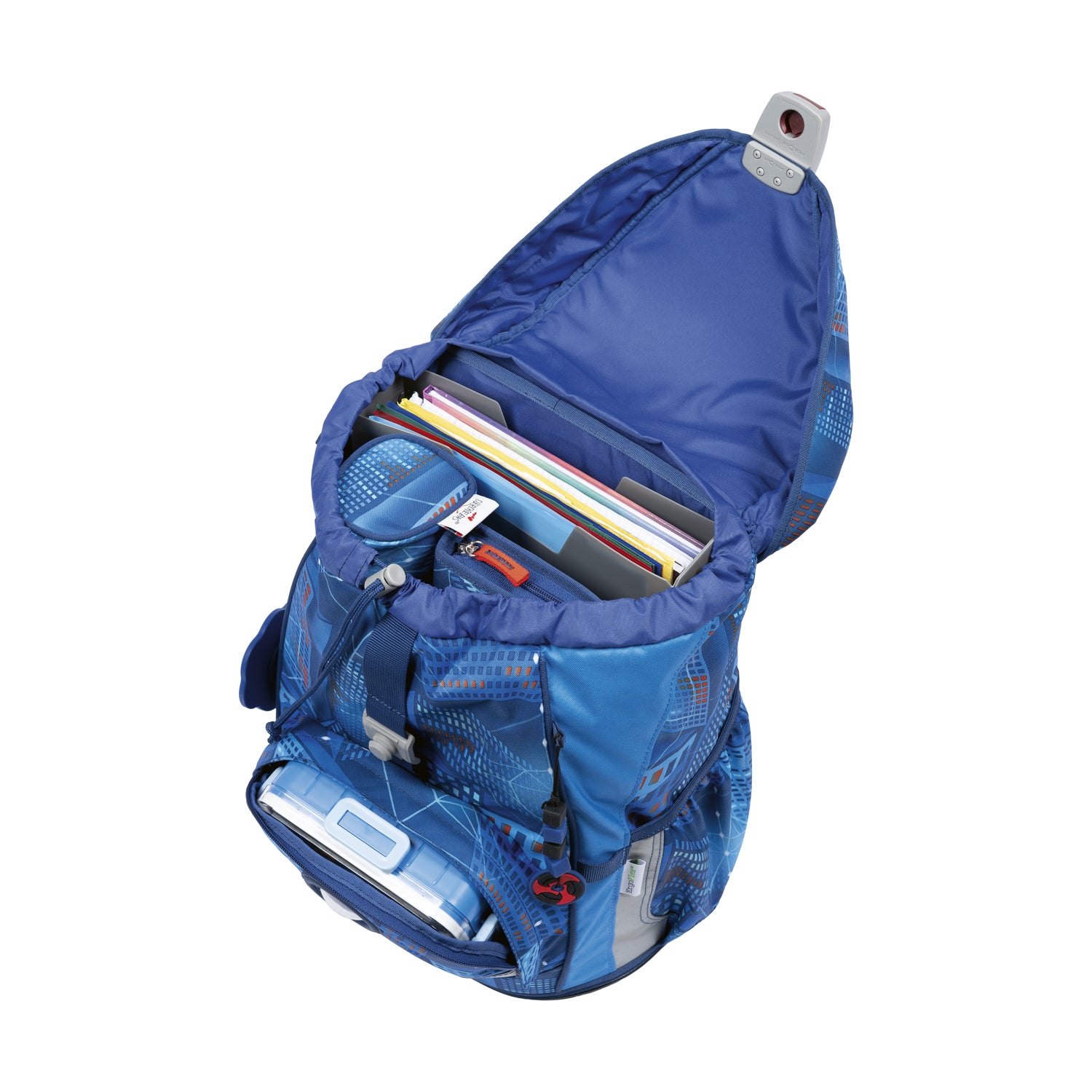 DerDieDas Schulranzen-Set Ergoflex Light, Turbo Speed