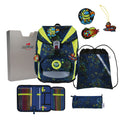 DerDieDas Schulranzen-Set Ergoflex Light, Neon Crazy