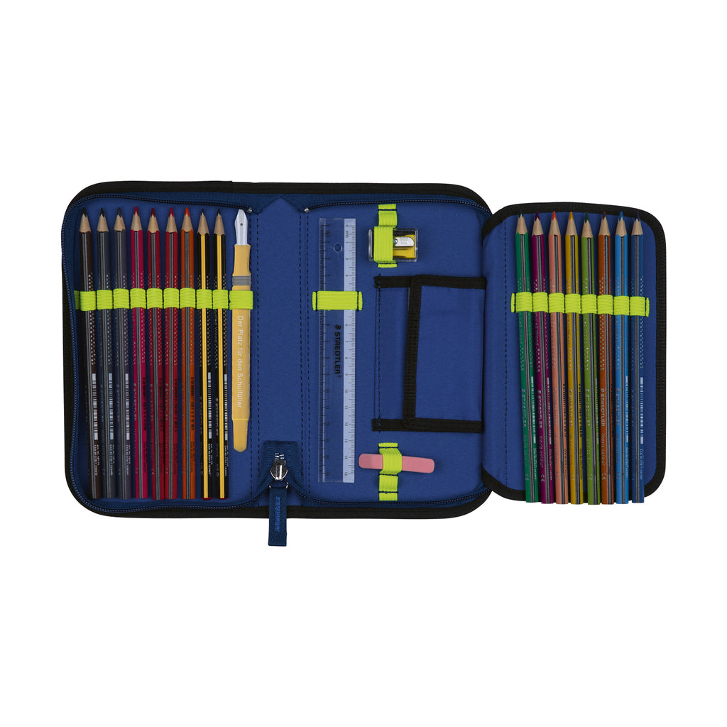 DerDieDas Schulranzen-Set Ergoflex Light, Neon Crazy