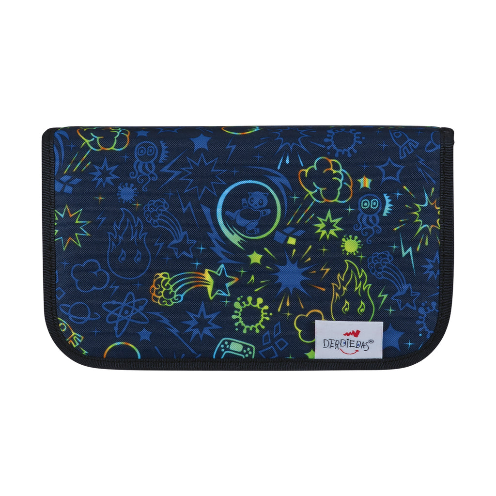 DerDieDas Schulranzen-Set Ergoflex Light, Neon Crazy