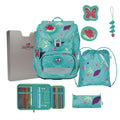 DerDieDas Schulranzen-Set Ergoflex Light, Butterfly Garden