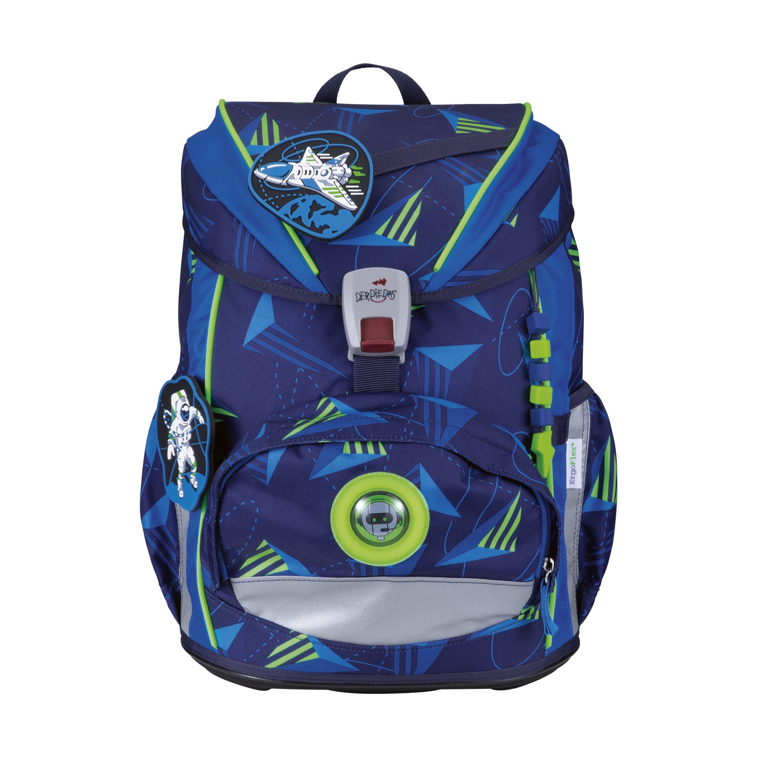 DerDieDas Schulranzen-Set Ergoflex Light, Moon Mission