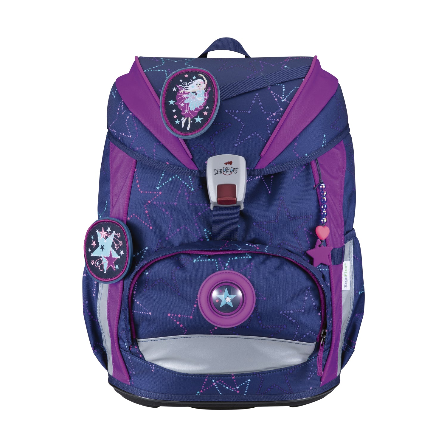 DerDieDas Schulranzen-Set Ergoflex Light, Dancing Star