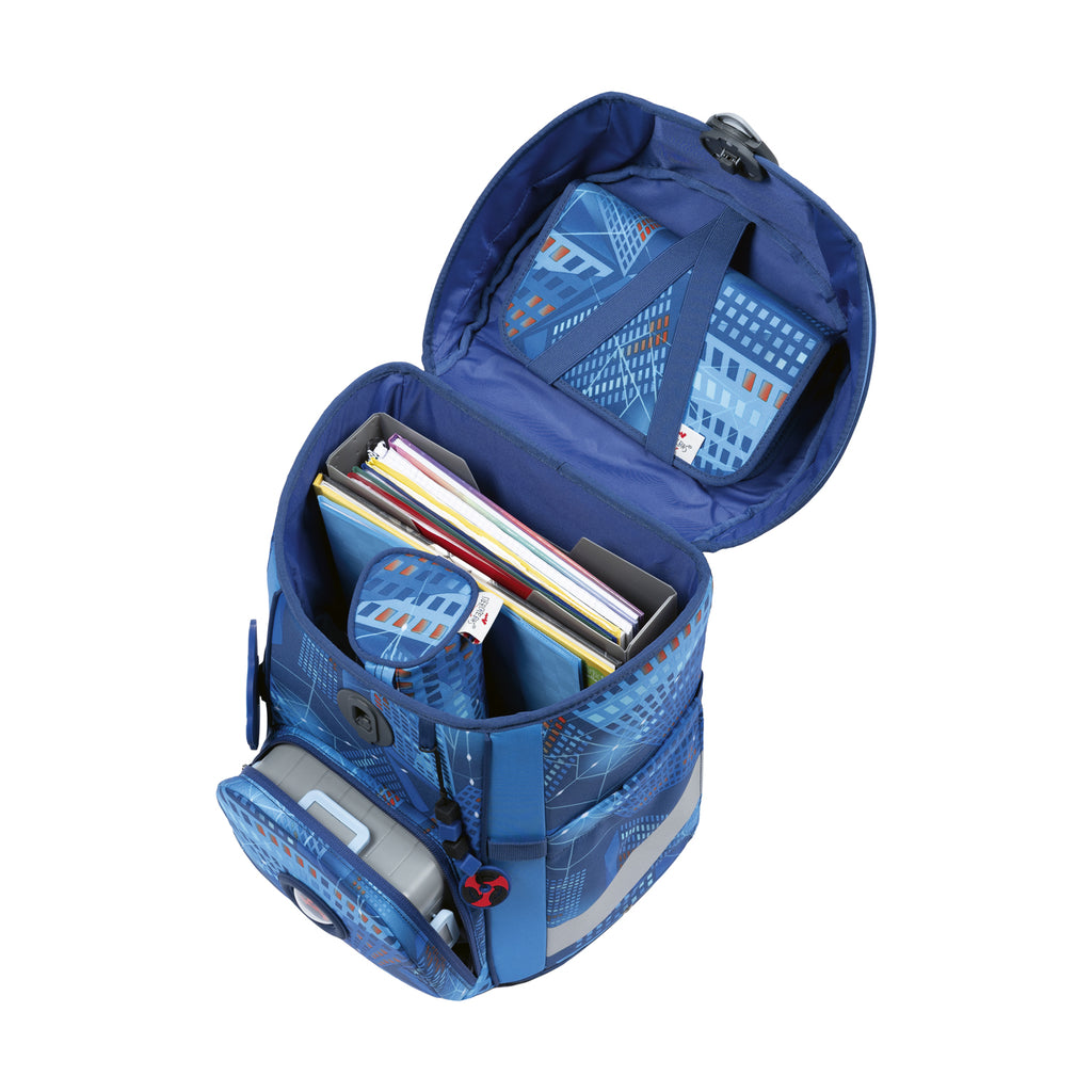 DerDieDas Schulranzen-Set Ergoflex Easy, Turbo Speed