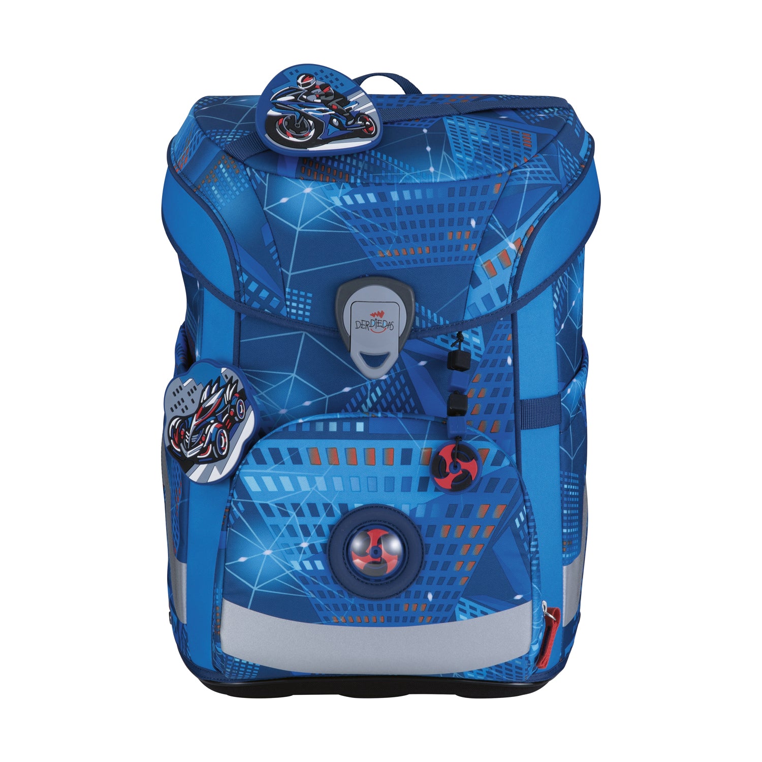 DerDieDas Schulranzen-Set Ergoflex Easy, Turbo Speed