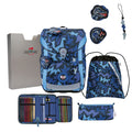DerDieDas Schulranzen-Set Ergoflex Easy Dark Dragon, Turbo Speed, Dark Dragon