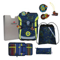 DerDieDas Schulranzen-Set Ergoflex Easy, Neon Crazy