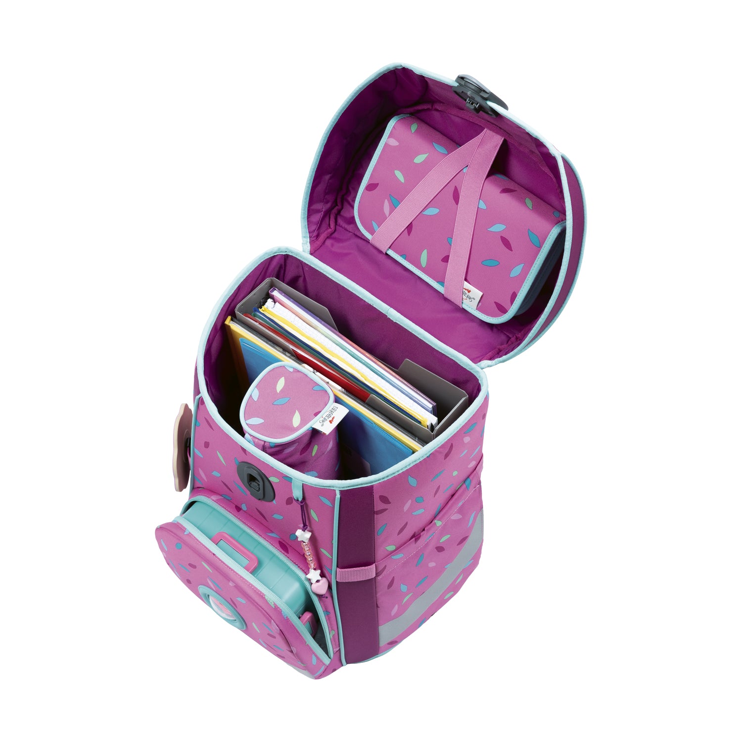 DerDieDas Schulranzen-Set Ergoflex Easy, Sweet Sprinkles