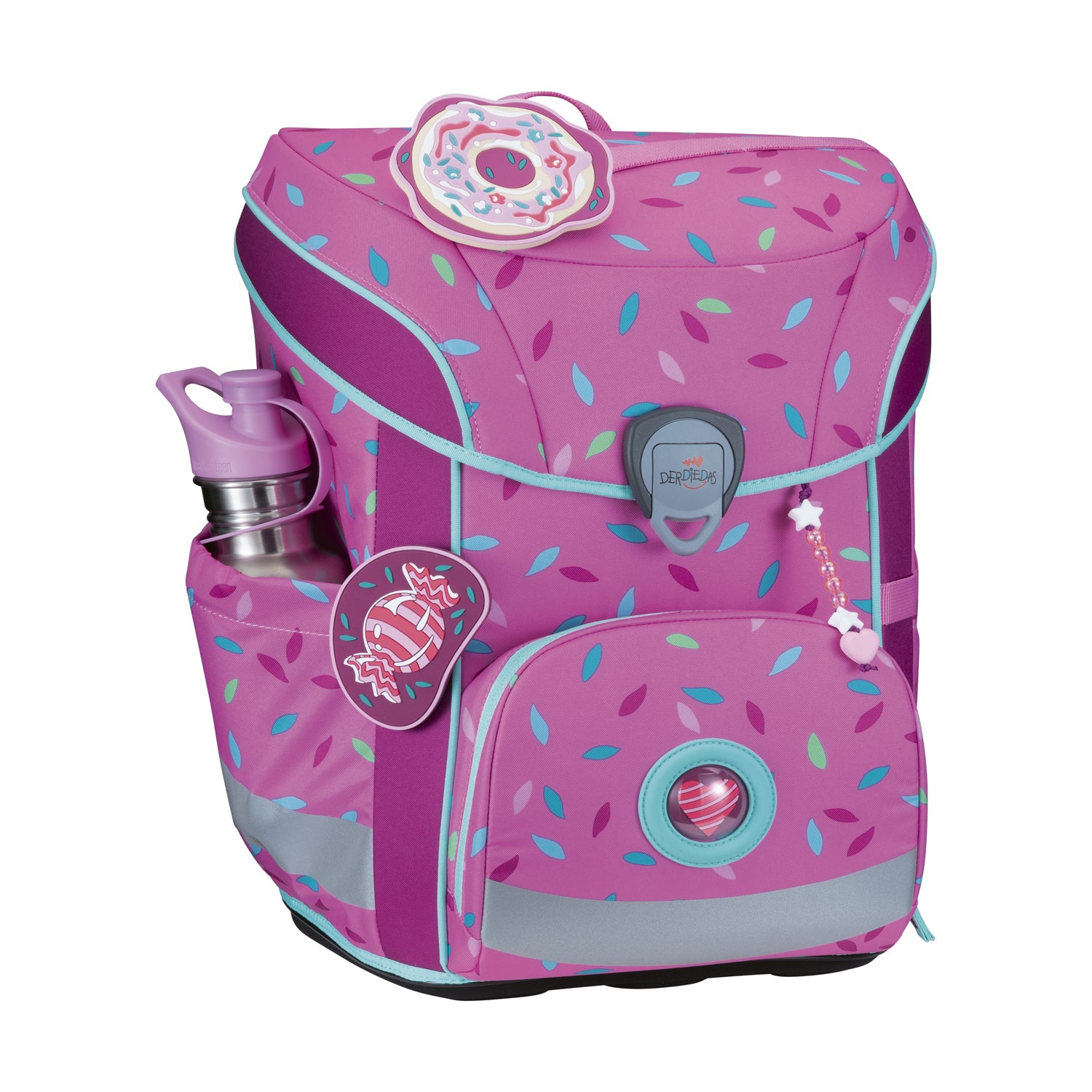 DerDieDas Schulranzen-Set Ergoflex Easy, Sweet Sprinkles