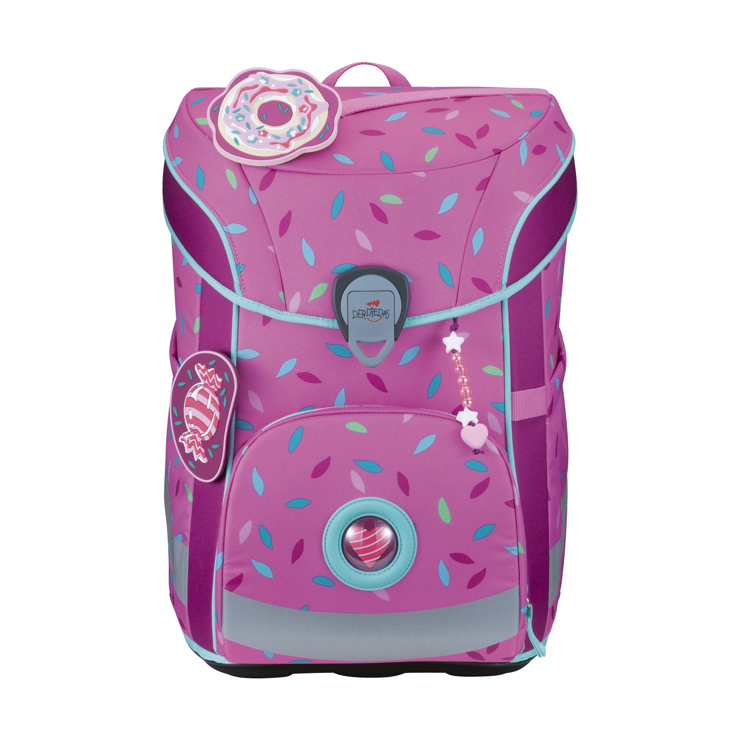 DerDieDas Schulranzen-Set Ergoflex Easy, Sweet Sprinkles