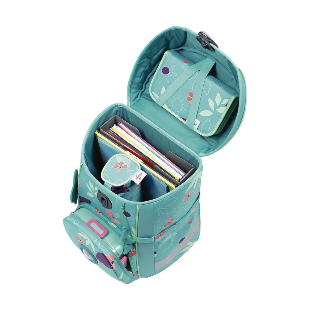 DerDieDas Schulranzen-Set Ergoflex Easy, Butterfly Garden