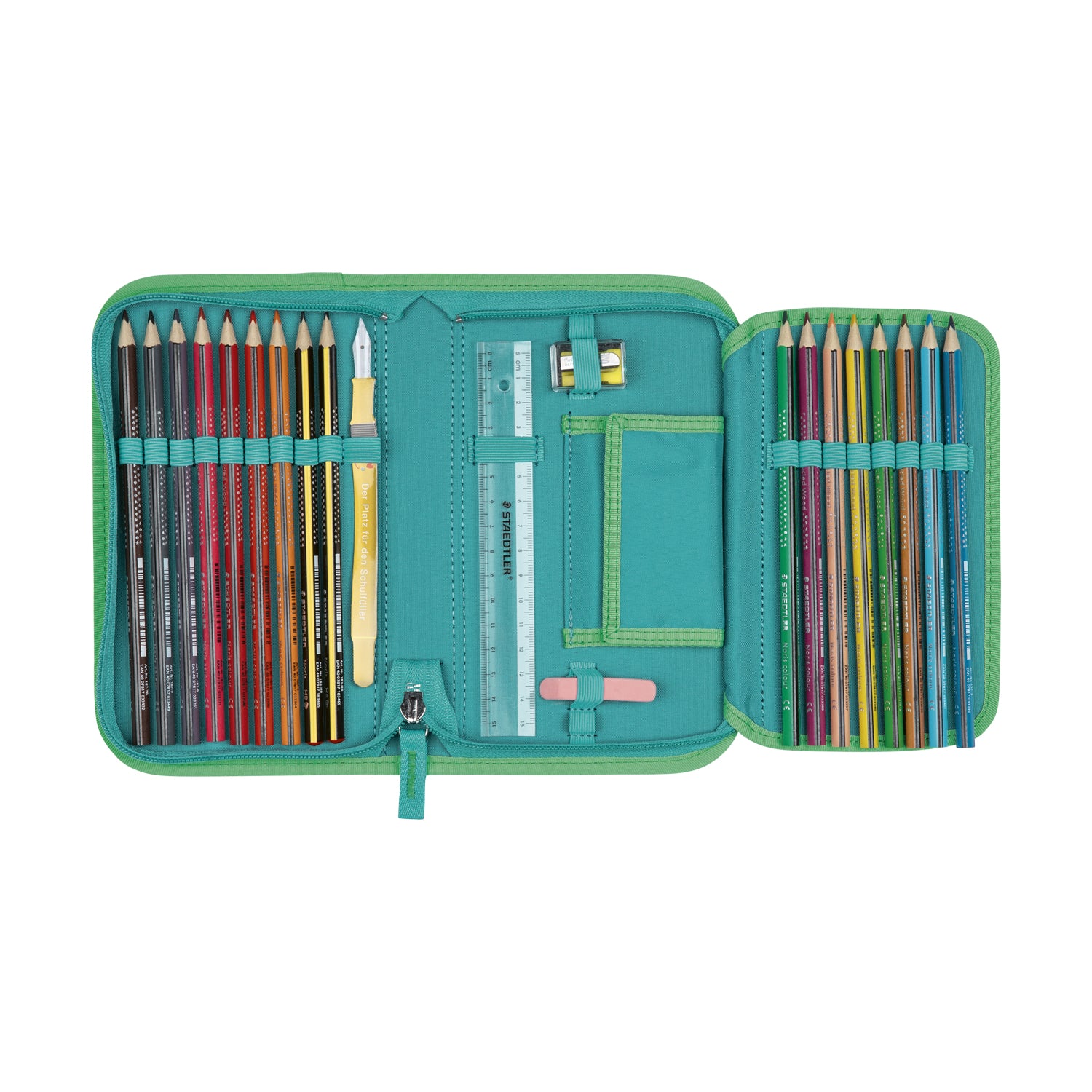 DerDieDas Schulranzen-Set Ergoflex Easy, Butterfly Garden