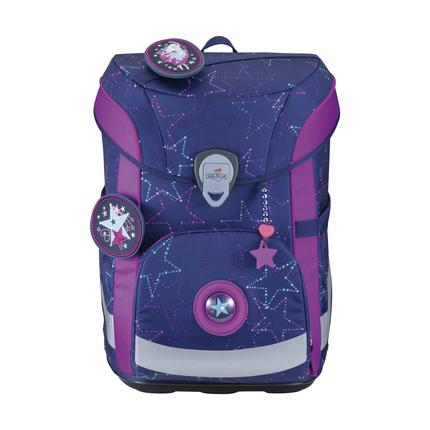 DerDieDas Schulranzen-Set Ergoflex Easy, Dancing Star