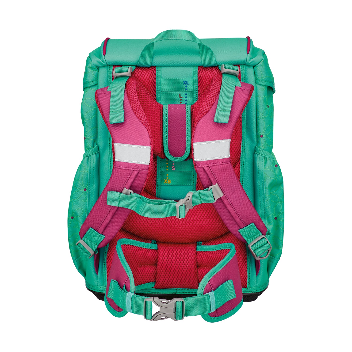 DerDieDas Schulranzen-Set Ergoflex Light, Peppermint pony