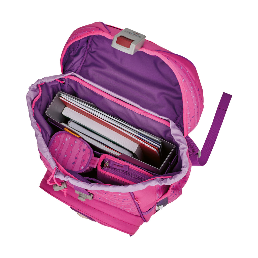 DerDieDas Schulranzen-Set Ergoflex Light, Pretty Unicorm