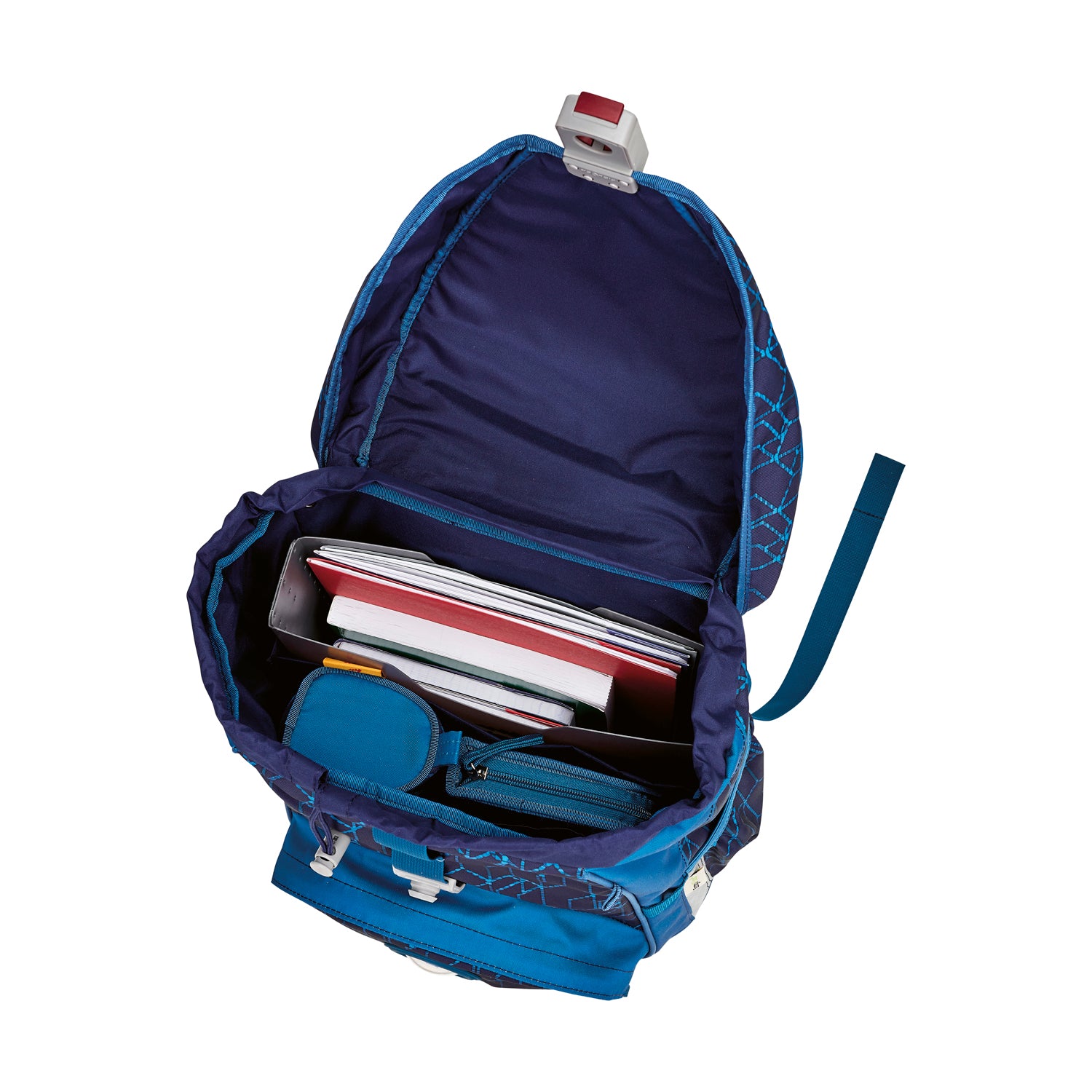 DerDieDas Schulranzen-Set Ergoflex Light, Blue Speed