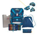 DerDieDas Schulranzen-Set Ergoflex Light, Blue Speed