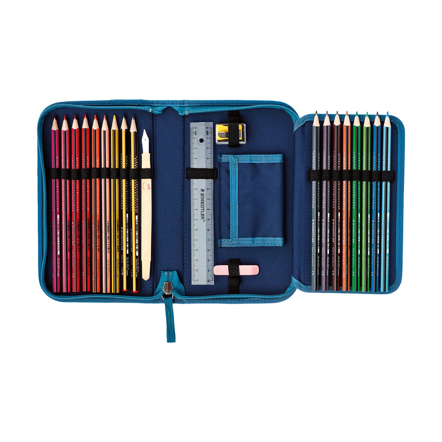 DerDieDas Schulranzen-Set Ergoflex Light, Blue Speed