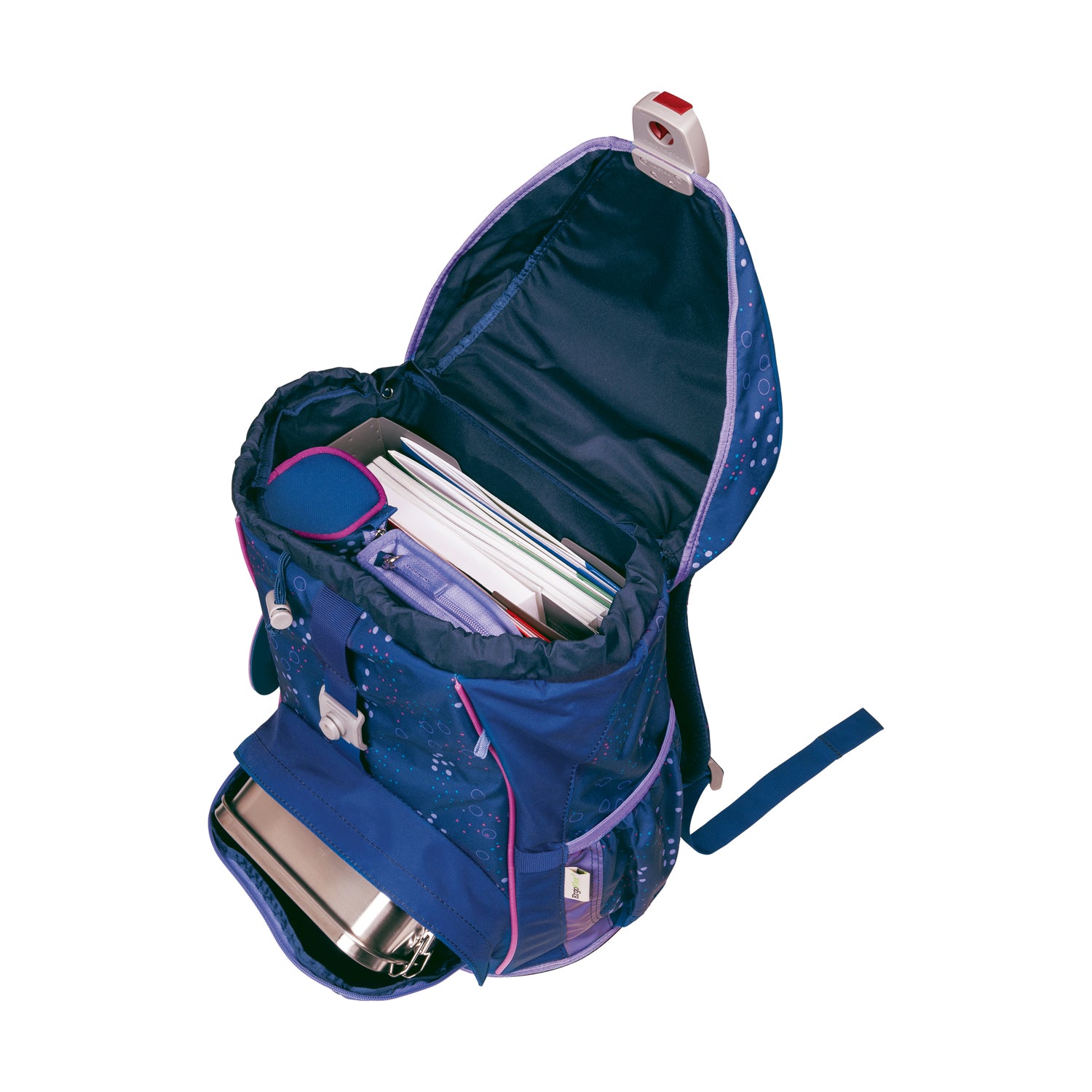 DerDieDas Schulranzen-Set Ergoflex Light, Deep Ocean