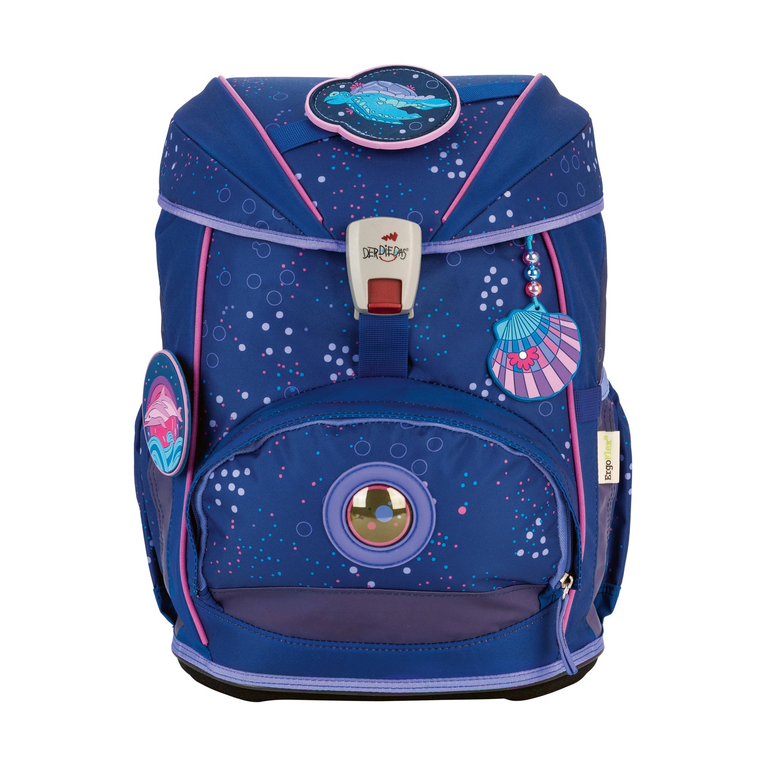 DerDieDas Schulranzen-Set Ergoflex Light, Deep Ocean