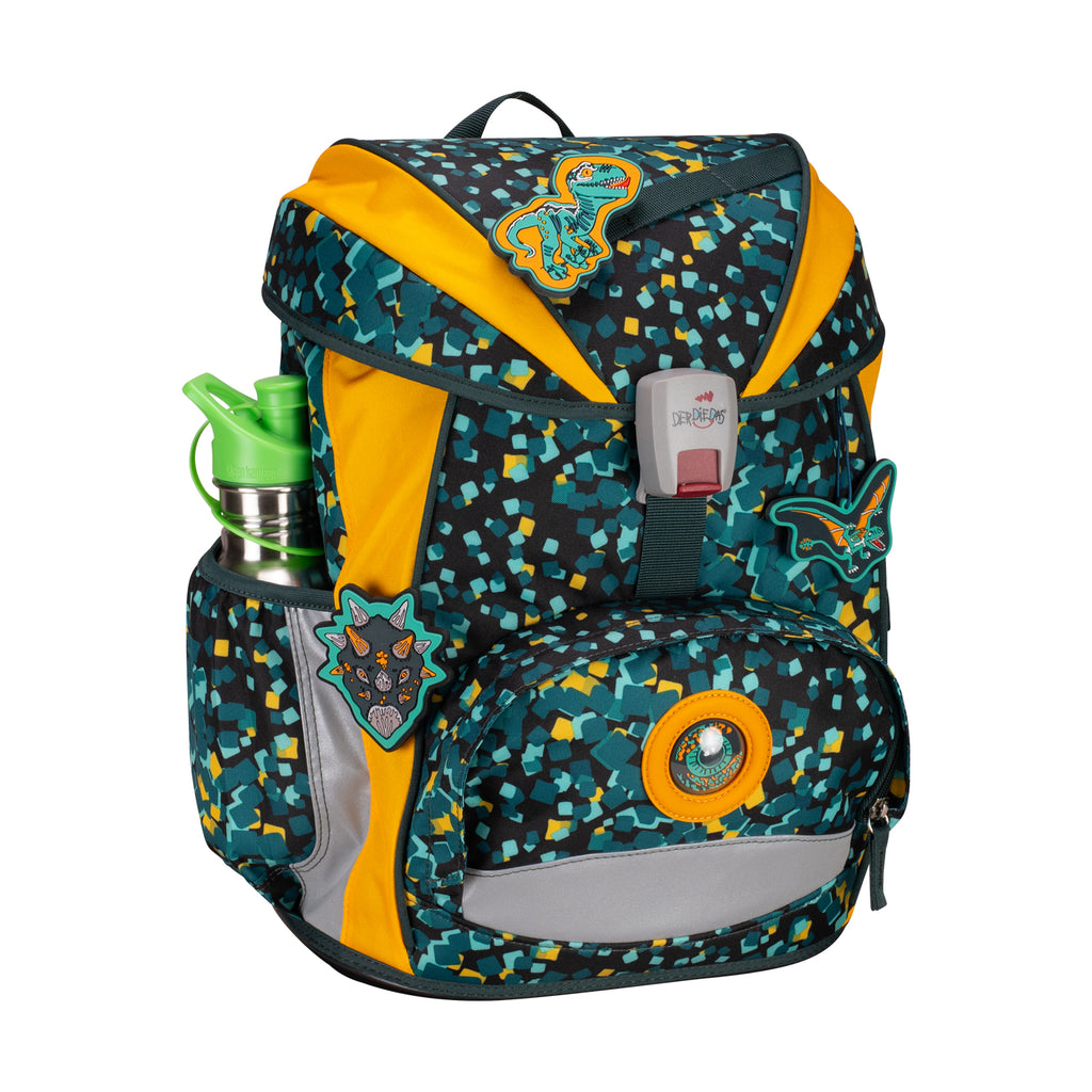DerDieDas Schulranzen-Set Ergoflex Light, Dino Time