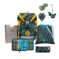 DerDieDas Schulranzen-Set Ergoflex Light, Dino Time