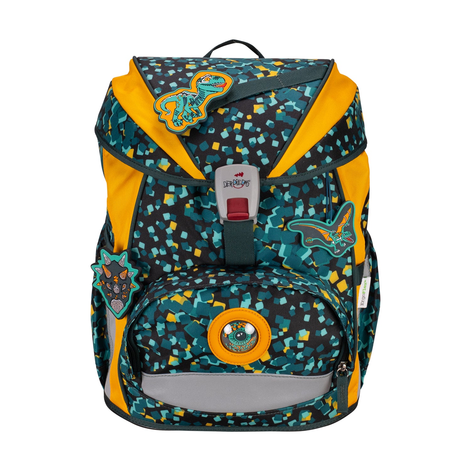 DerDieDas Schulranzen-Set Ergoflex Light, Dino Time