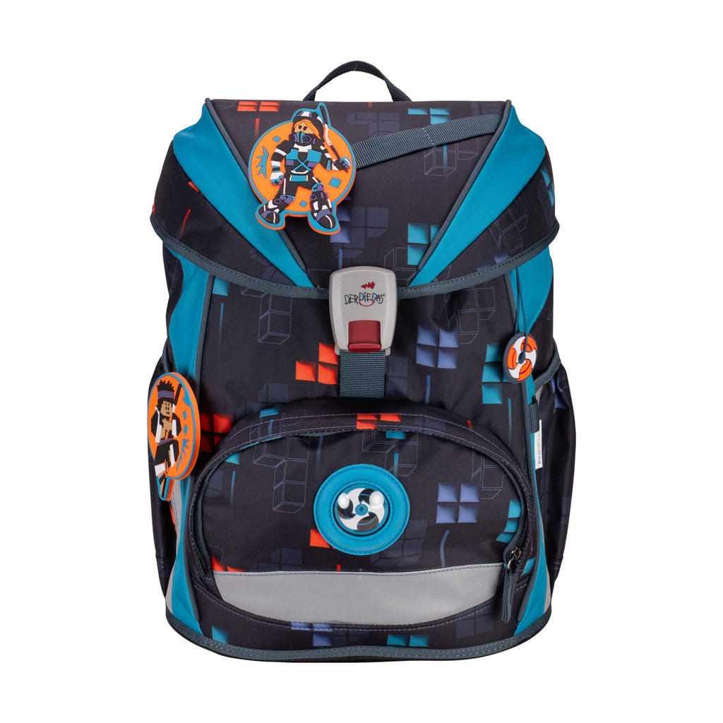 DerDieDas Schulranzen-Set Ergoflex Light, Ninja Fighter