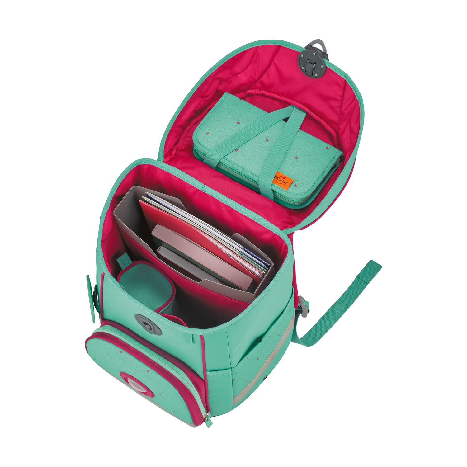 DerDieDas Schulranzen-Set Ergoflex Easy, Peppermint pony