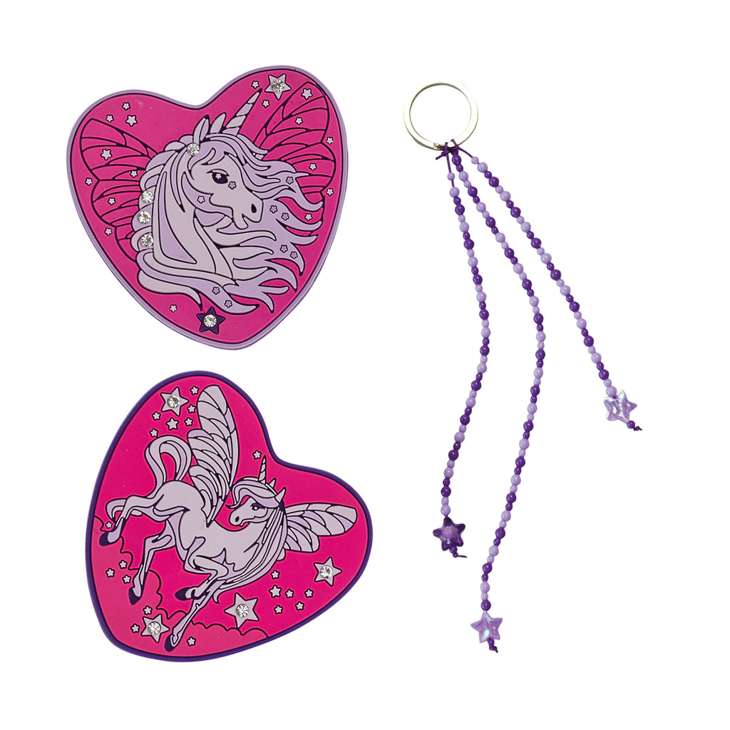 DerDieDas Schulranzen-Set Ergoflex Easy, Pretty Unicorm