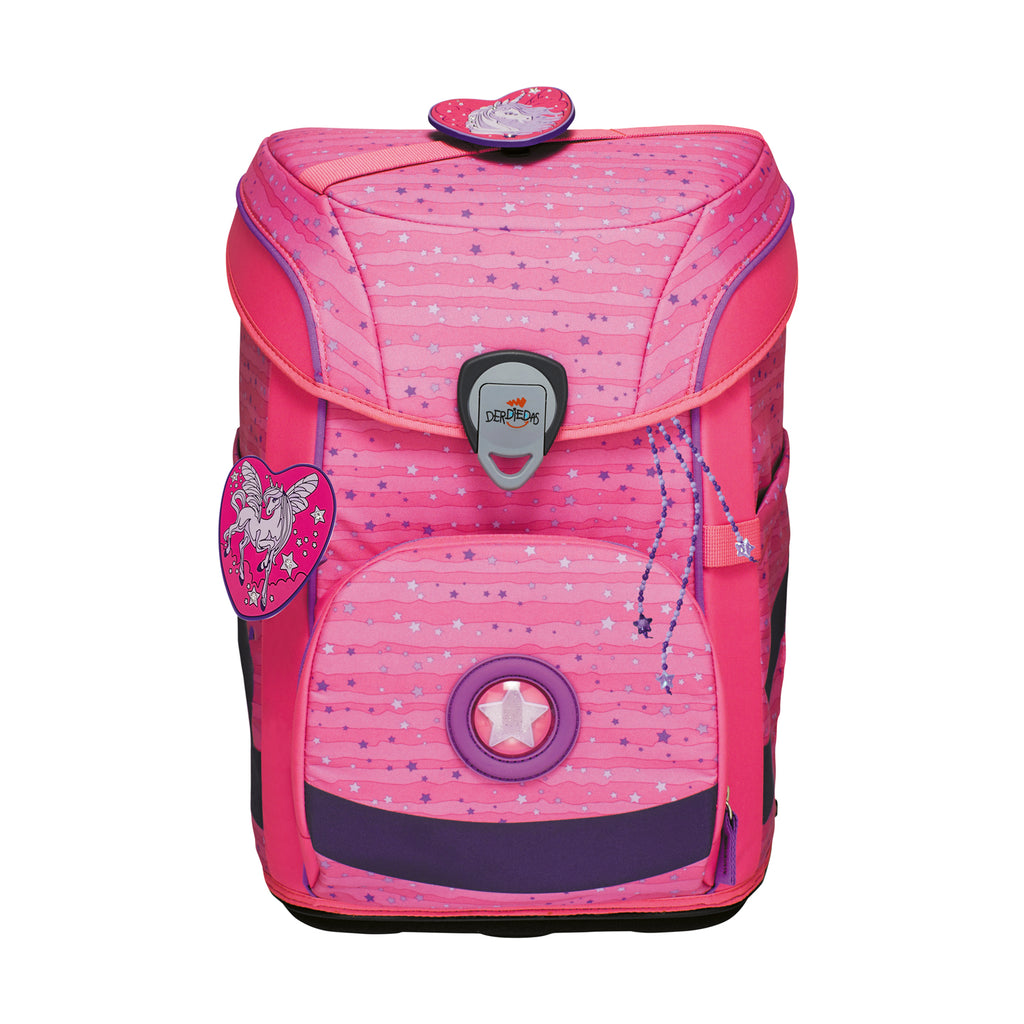 DerDieDas Schulranzen-Set Ergoflex Easy, Pretty Unicorm