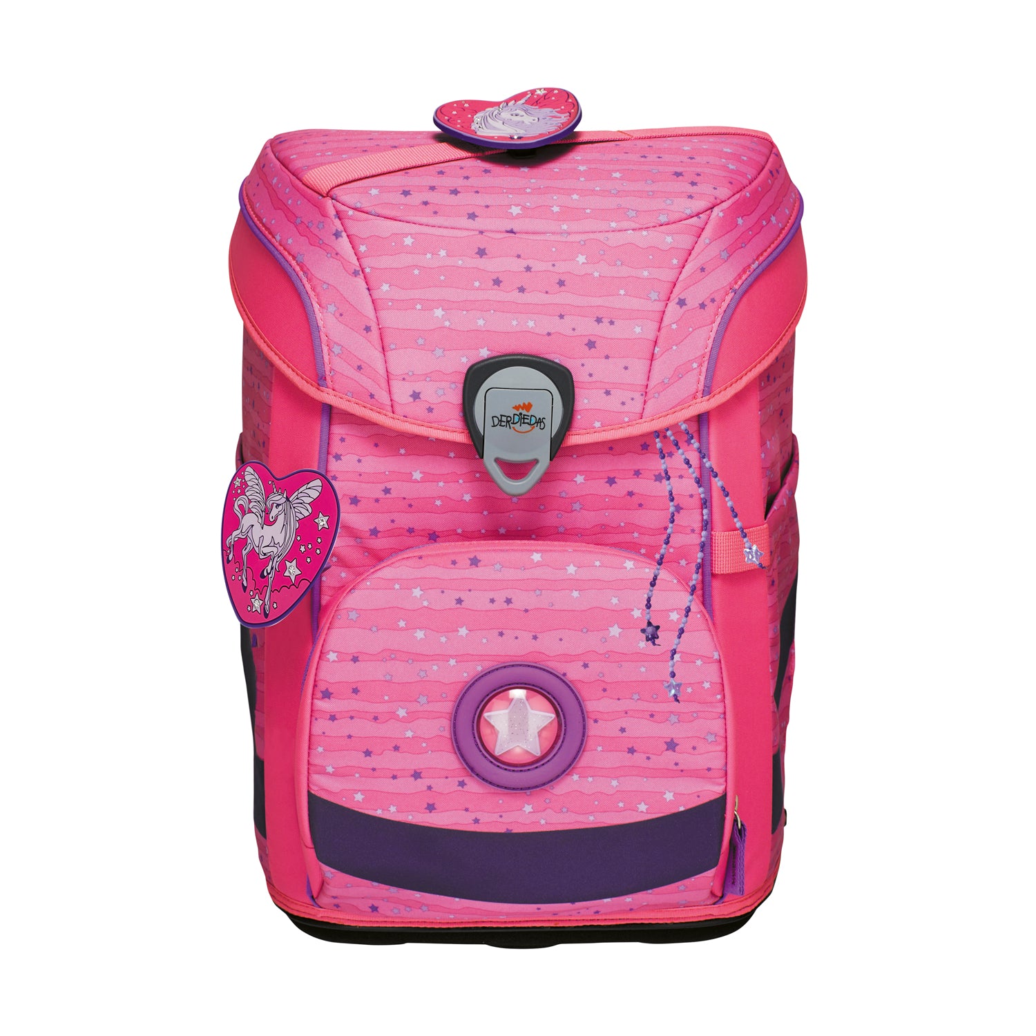 DerDieDas Schulranzen-Set Ergoflex Easy, Pretty Unicorm