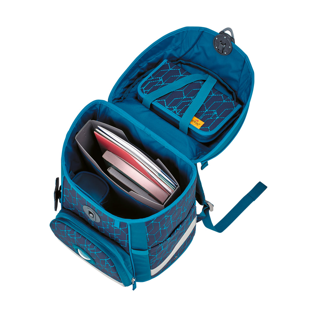 DerDieDas Schulranzen-Set Ergoflex Easy, Blue Speed