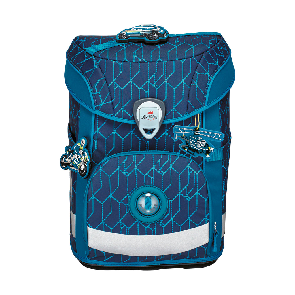 DerDieDas Schulranzen-Set Ergoflex Easy, Blue Speed