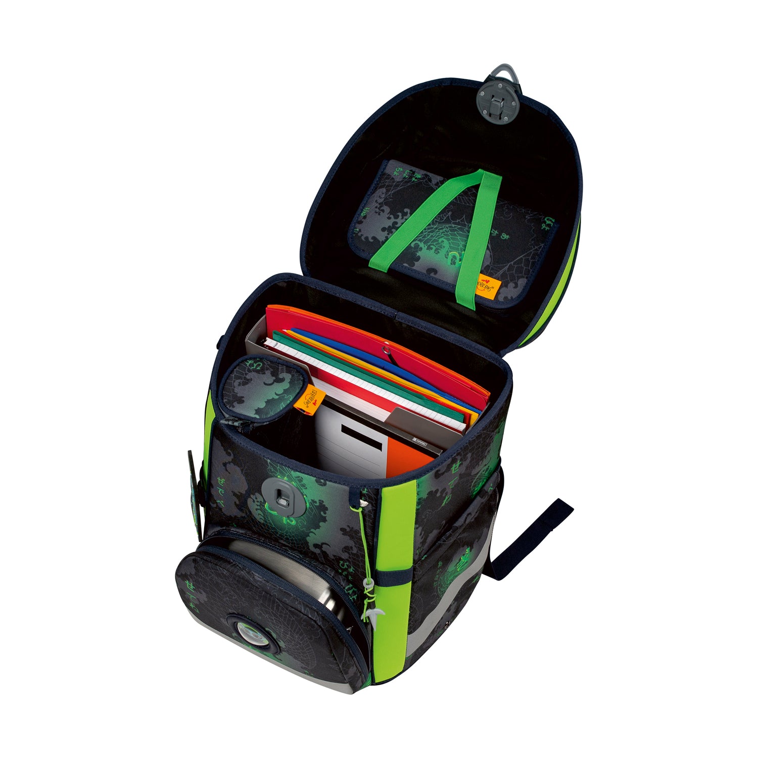 DerDieDas Schulranzen-Set Ergoflex Easy, Funny Fighter