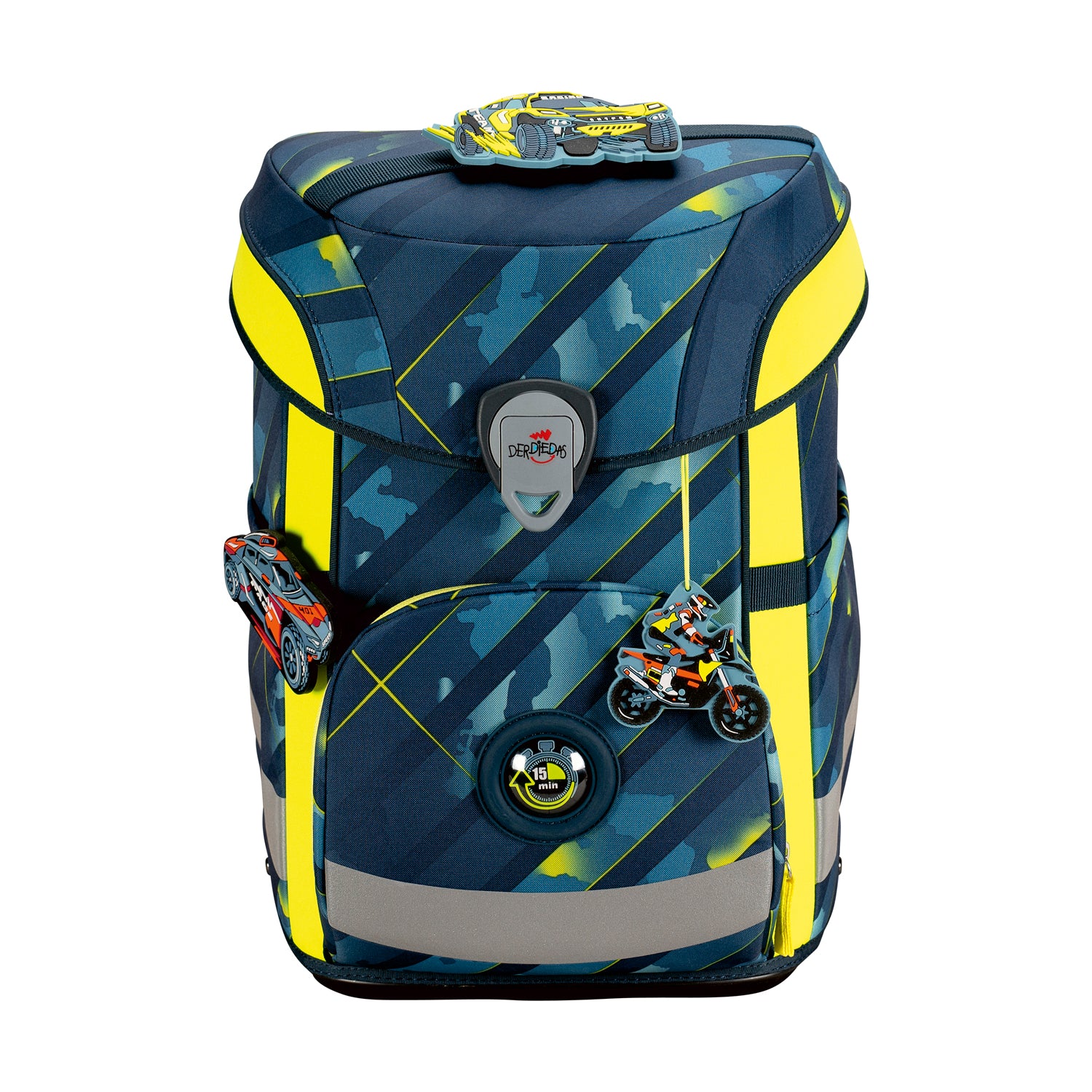 DerDieDas Schulranzen-Set Ergoflex Easy, Speed Challenge