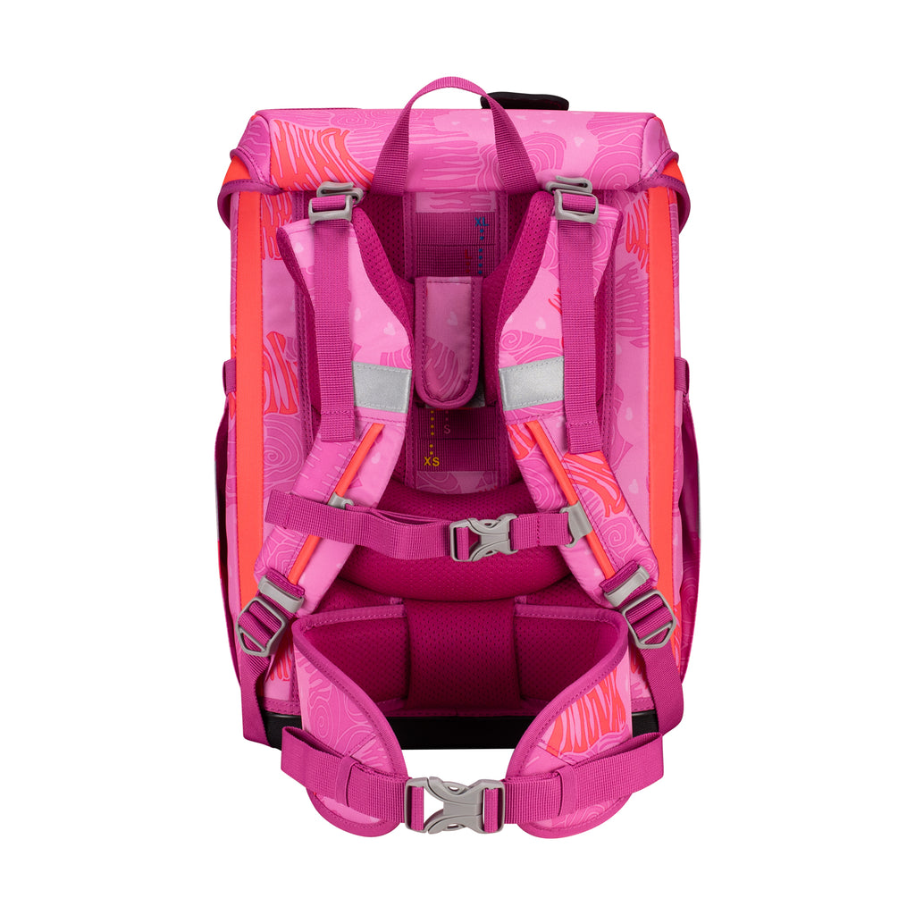 DerDieDas Schulranzen-Set Ergoflex Easy, Roses