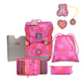 DerDieDas Schulranzen-Set Ergoflex Easy, Roses