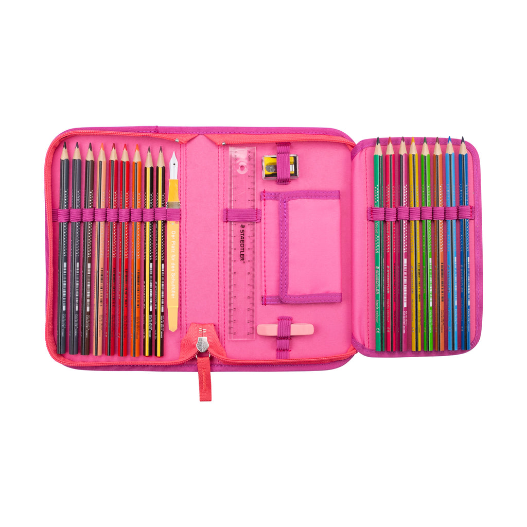 DerDieDas Schulranzen-Set Ergoflex Easy, Roses