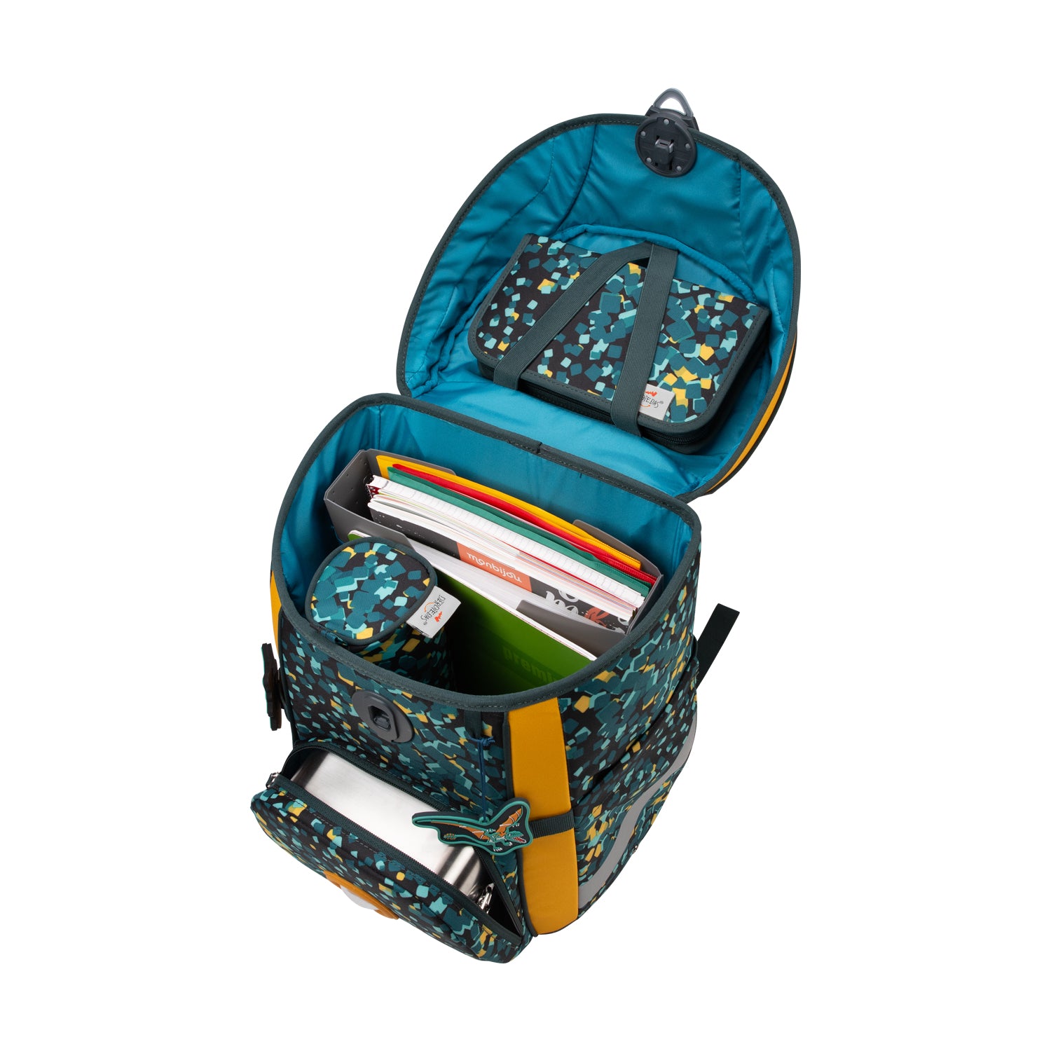 DerDieDas Schulranzen-Set Ergoflex Easy, Dino Time