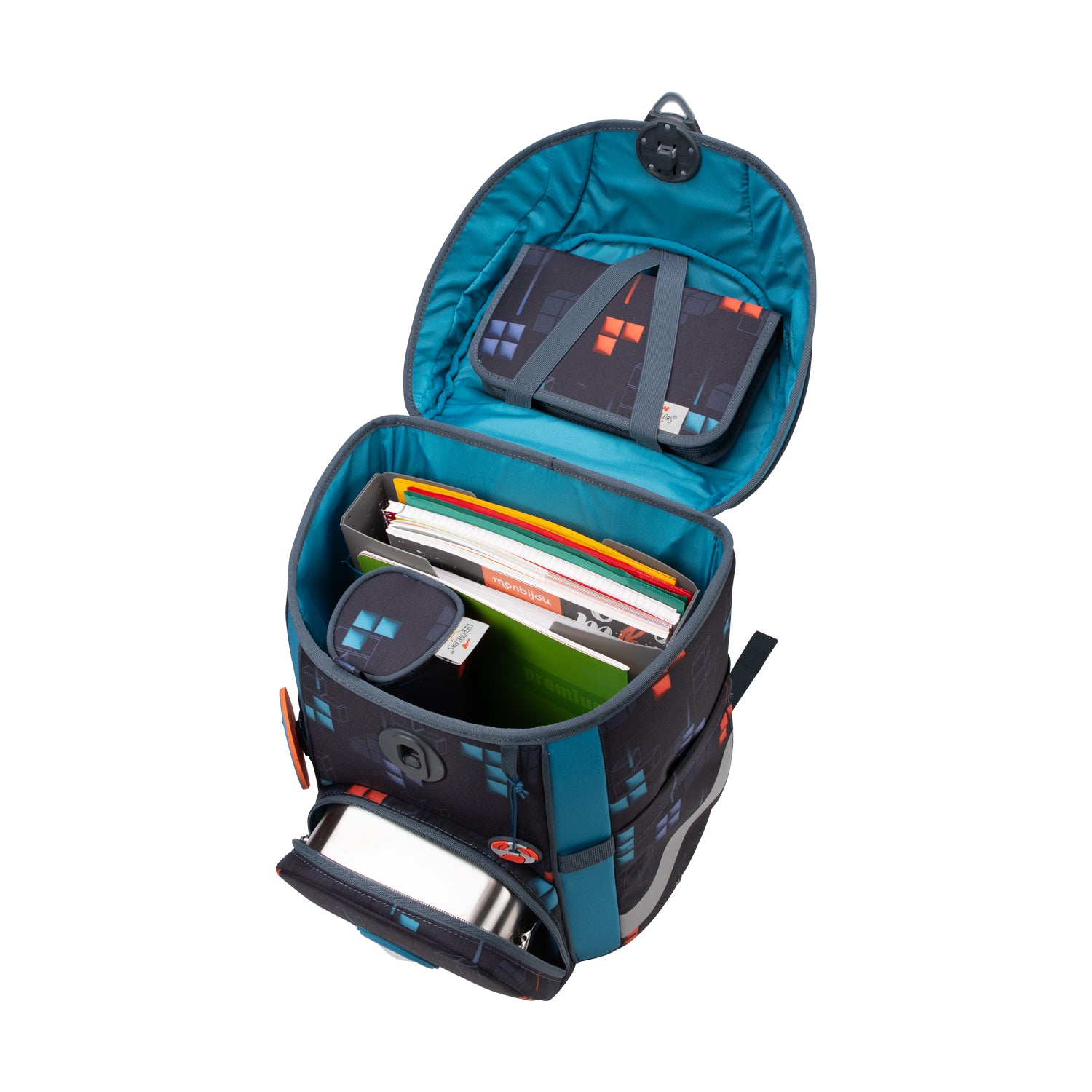 DerDieDas Schulranzen-Set Ergoflex Easy, Ninja Fighter