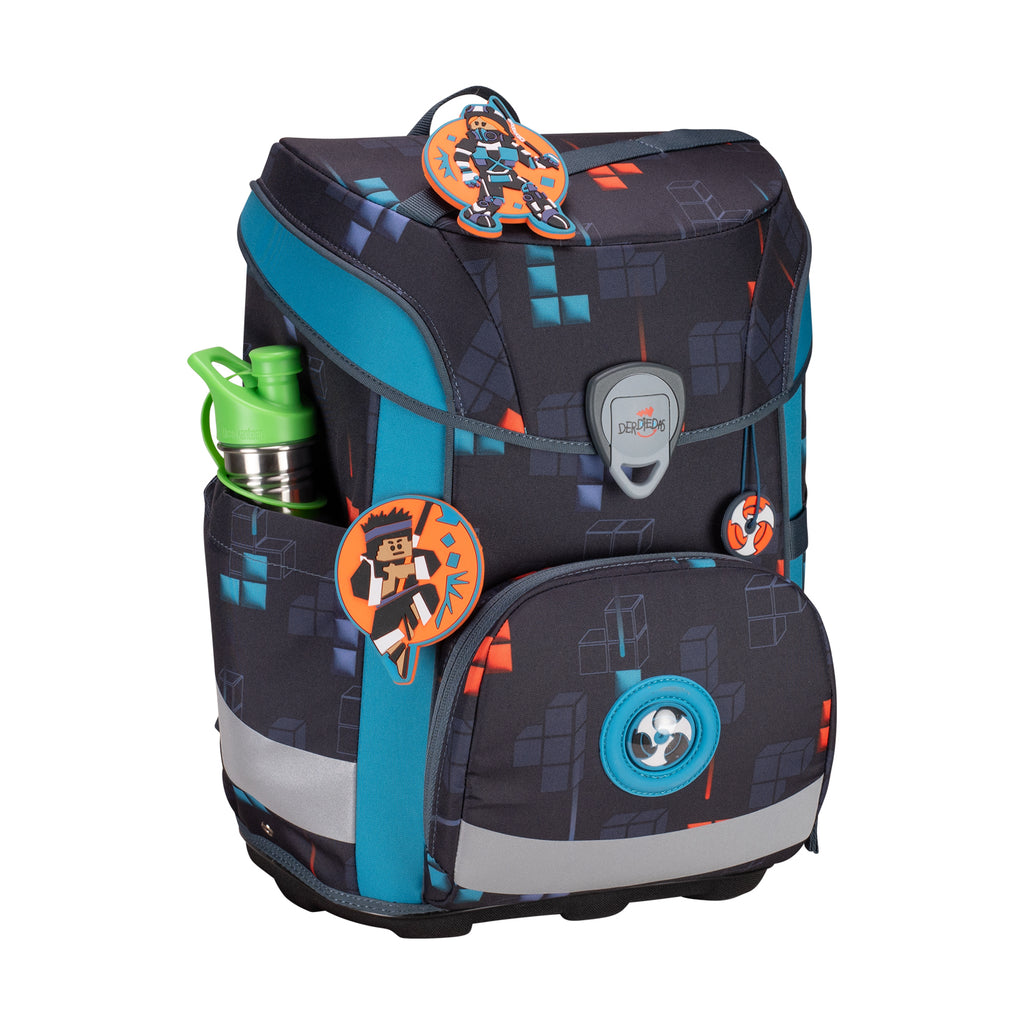 DerDieDas Schulranzen-Set Ergoflex Easy, Ninja Fighter
