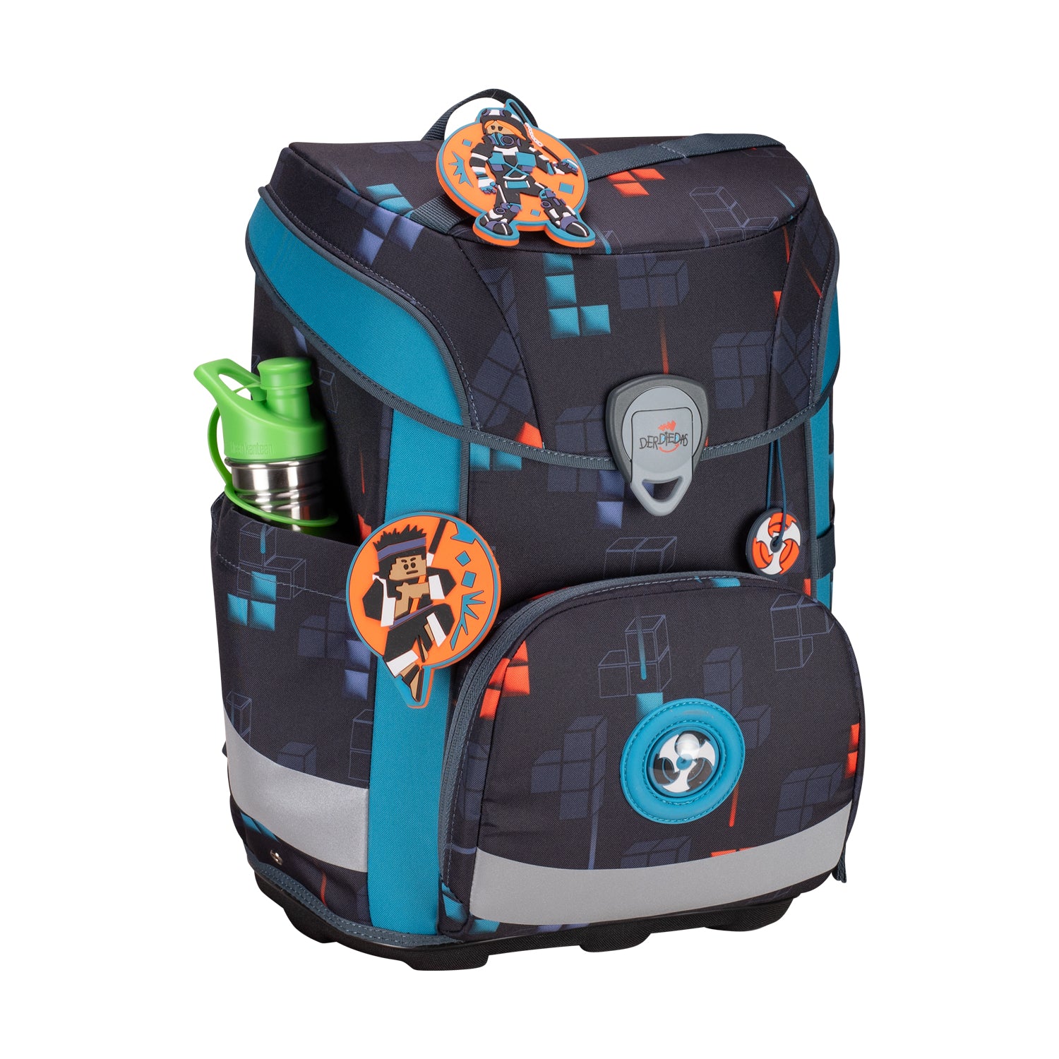 DerDieDas Schulranzen-Set Ergoflex Easy, Ninja Fighter