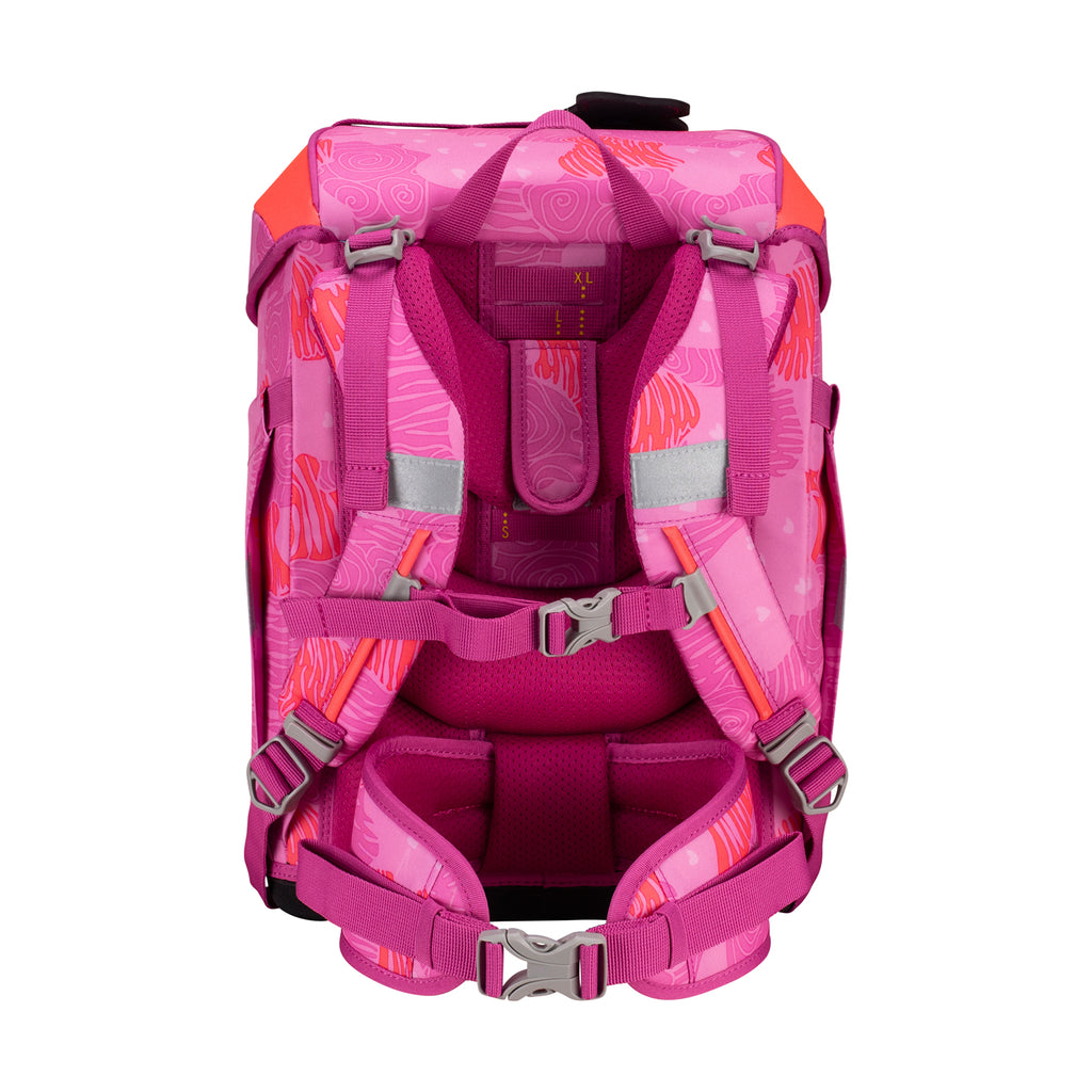 DerDieDas Schulranzen-Set Ergoflex Tiny, Roses