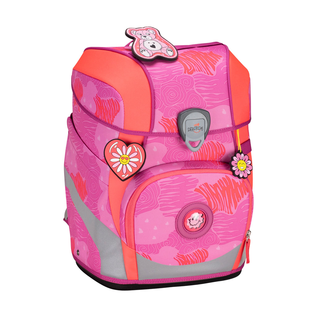 DerDieDas Schulranzen-Set Ergoflex Tiny, Roses