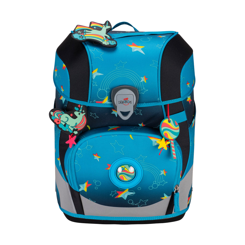DerDieDas Schulranzen-Set Ergoflex Tiny, Rainbow Star