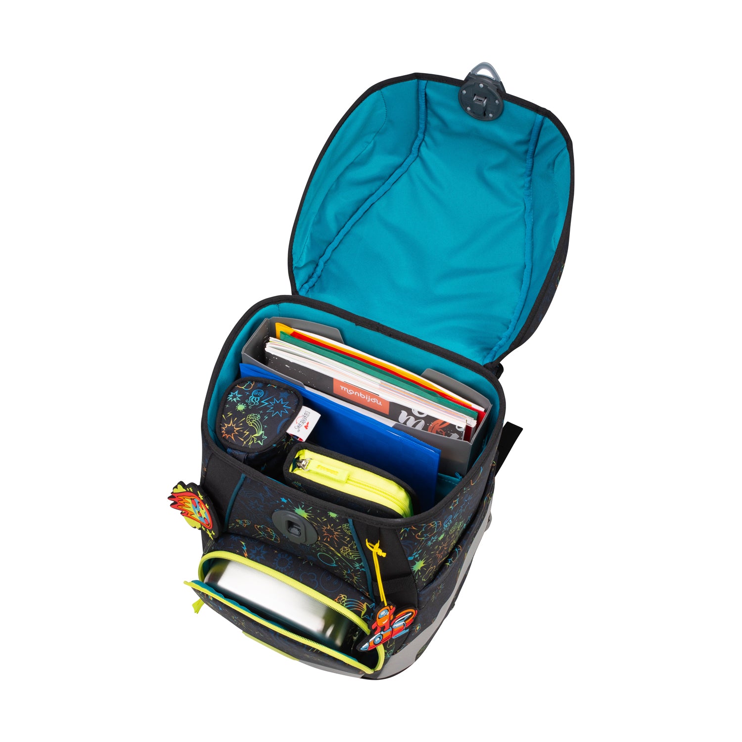 DerDieDas Schulranzen-Set Ergoflex Tiny, Crazy