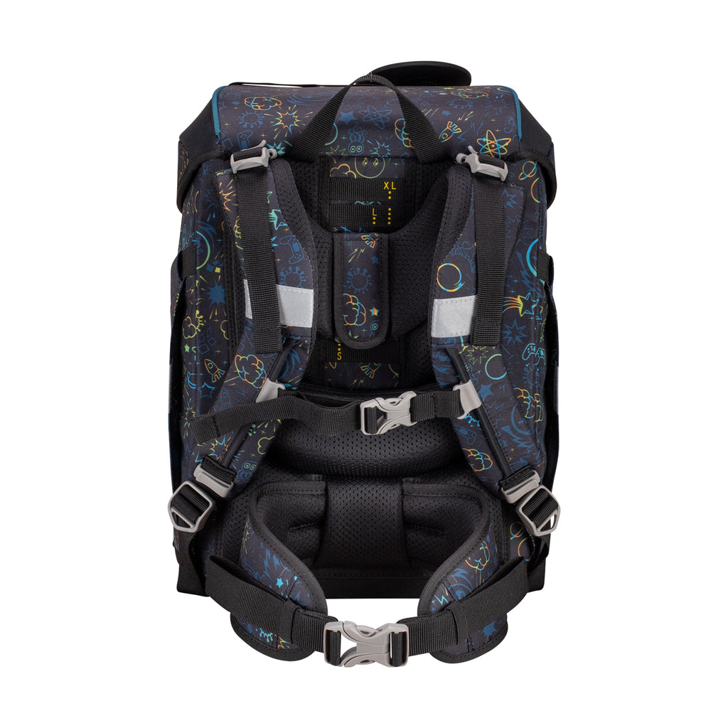 DerDieDas Schulranzen-Set Ergoflex Tiny, Crazy